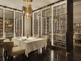 Quadrum wine room