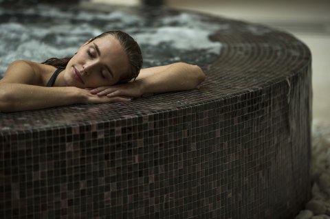 Jacuzzi with hydromassage