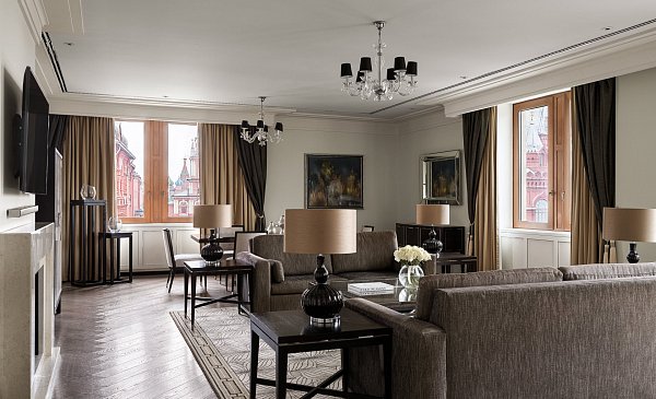 Photo gallery of Four Seasons Hotel Moscow — interiors of spacious ...